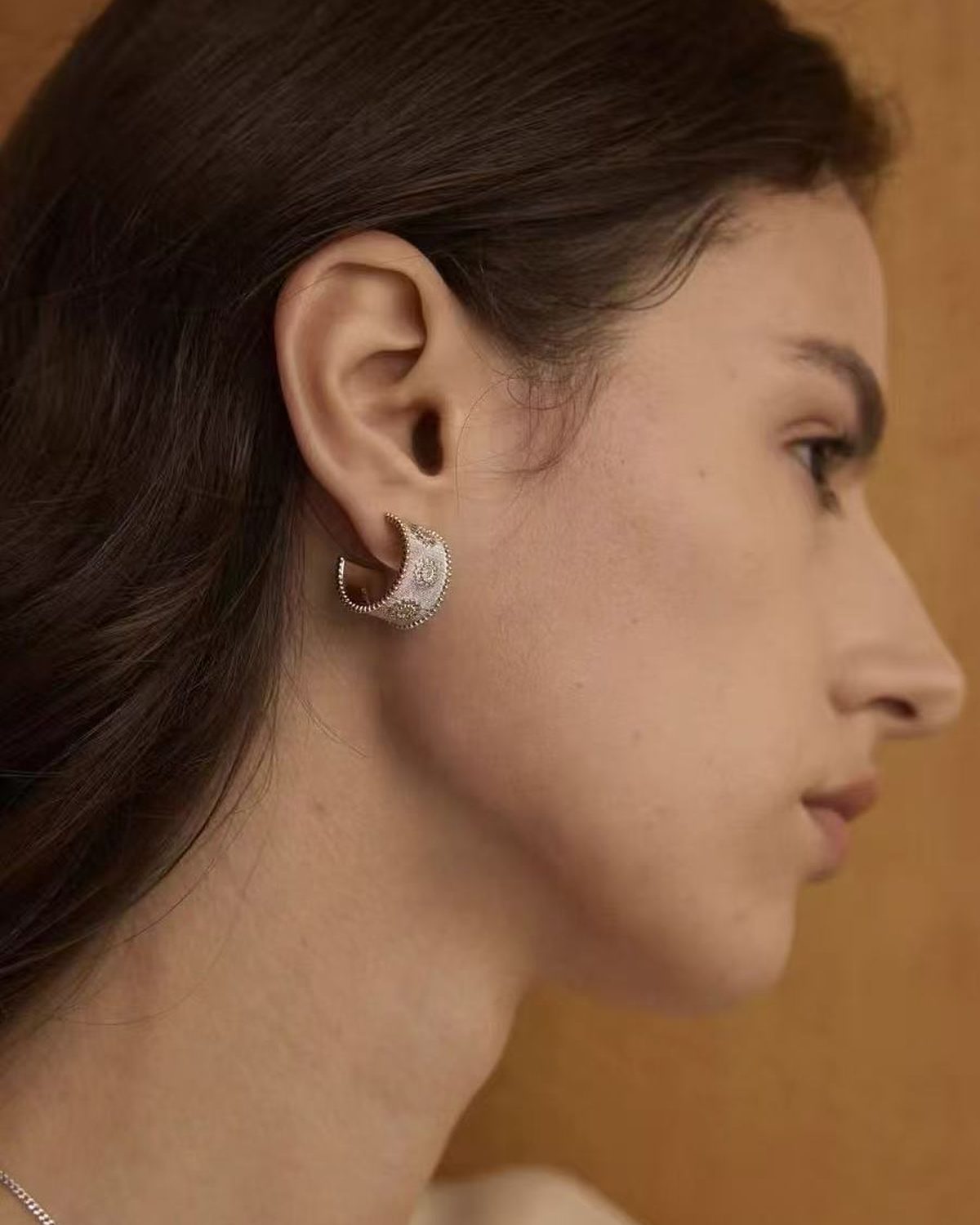 Brushed Bloom Earrings