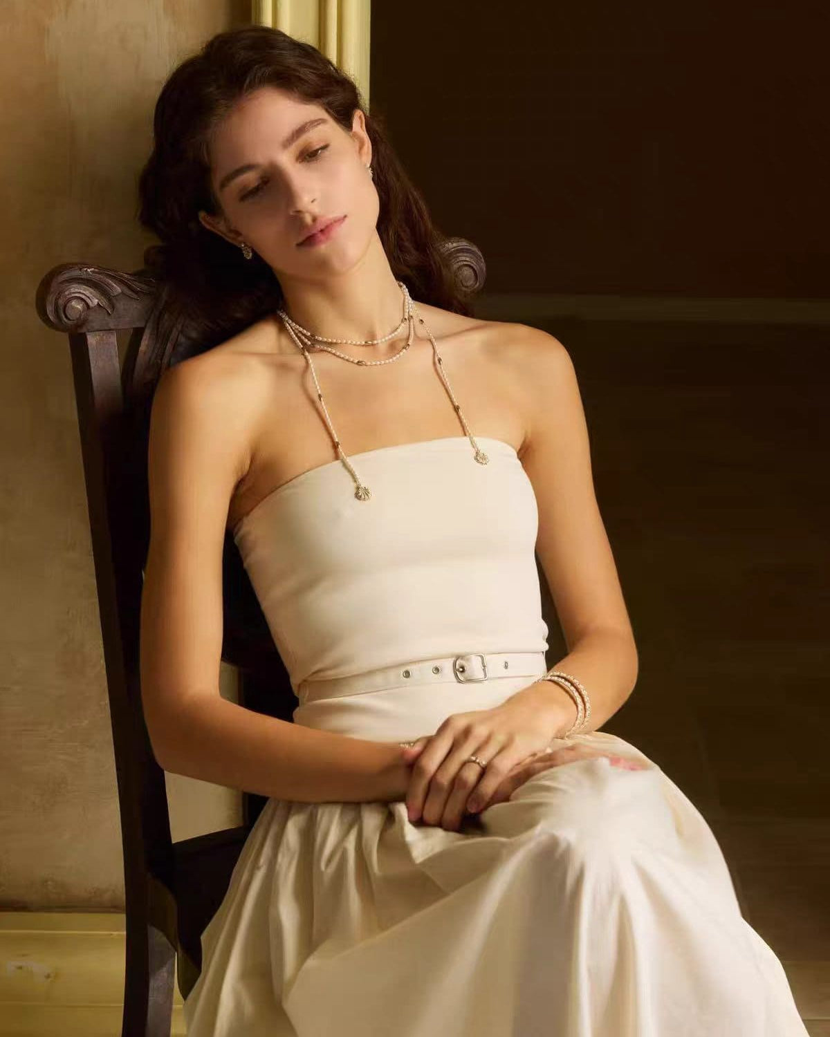 shell-pearl-long-necklace