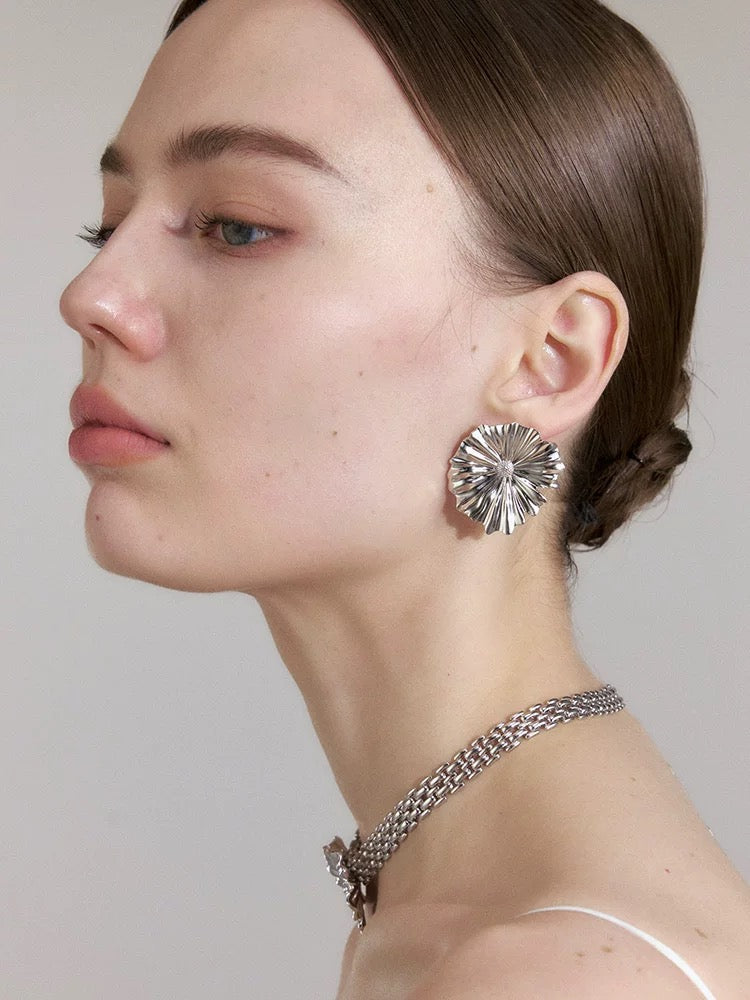 Florensa Asymmetric Blossom Earrings