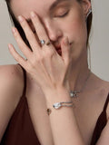 open-cuff-dual-stone-bracelet