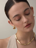 Lyra Firework Gold Earrings