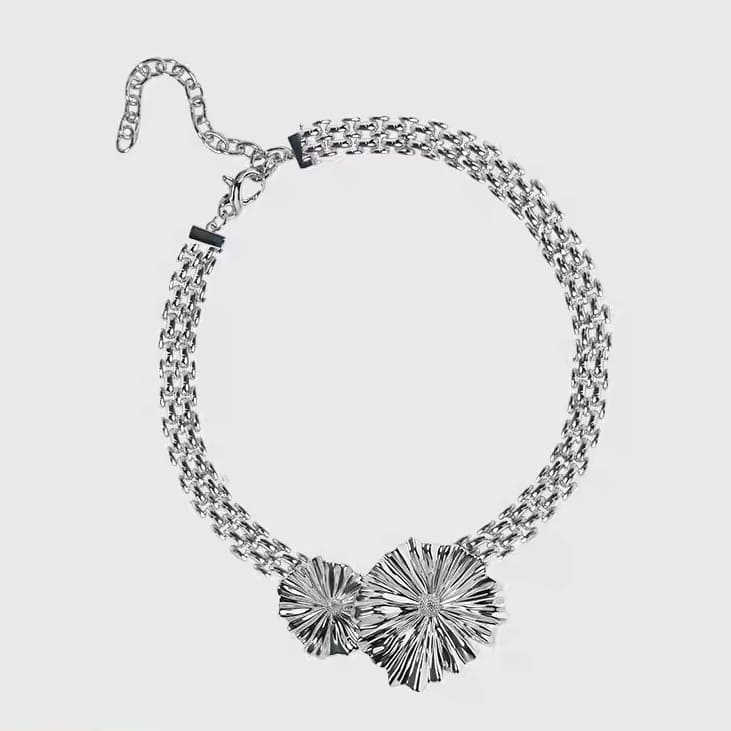 Florensa Asymmetric Blossom Necklace
