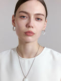 Niva Resin Hoop Earrings