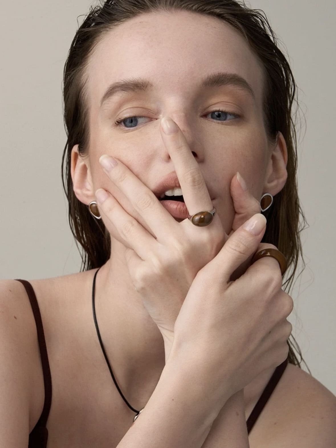 Solar Dome Gem Ring