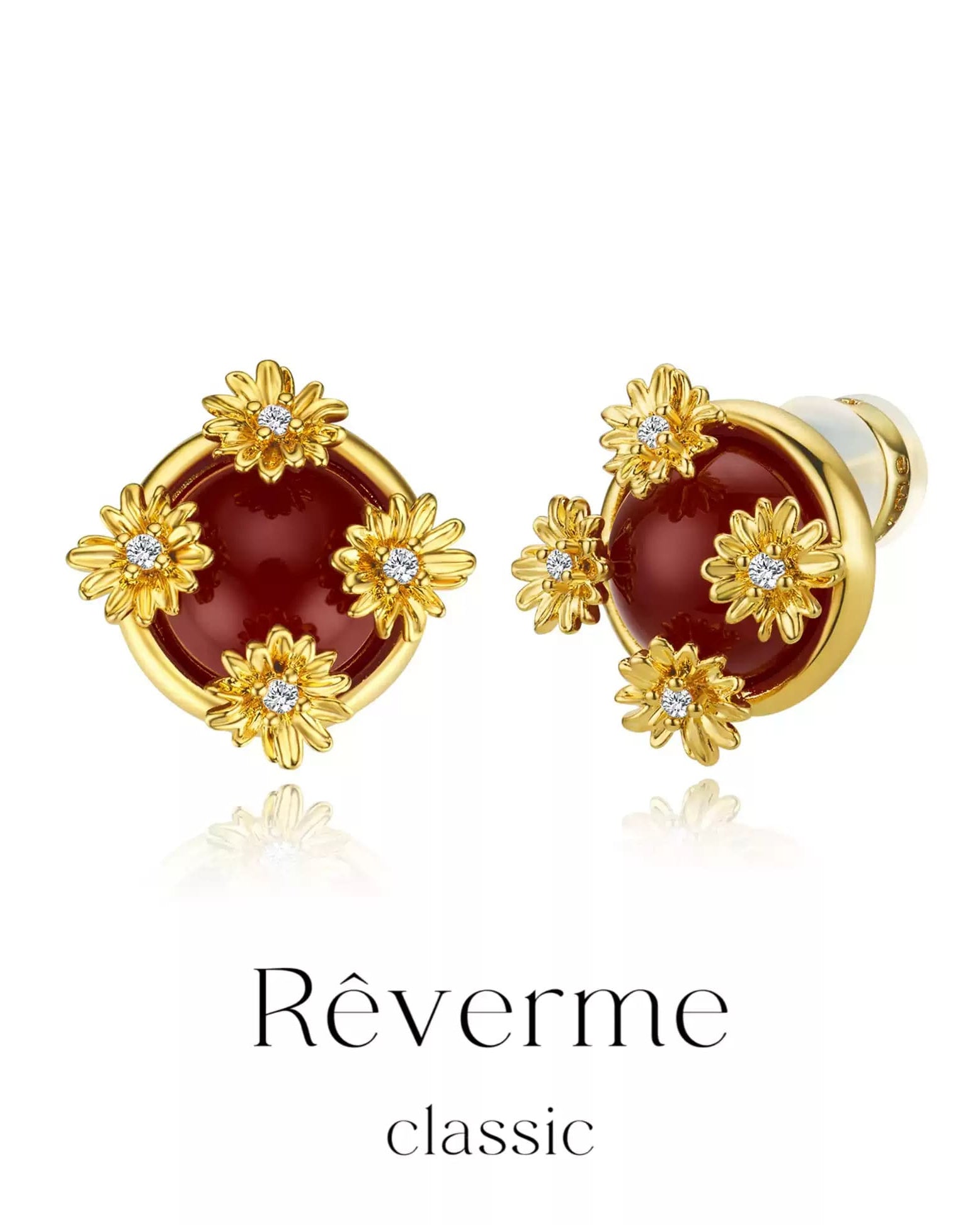 platinum-plated-daisy-earrings