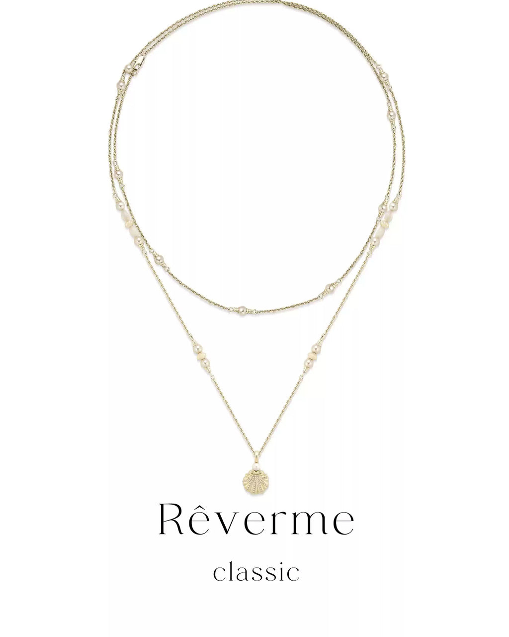 gold-tone-long-shell-necklace