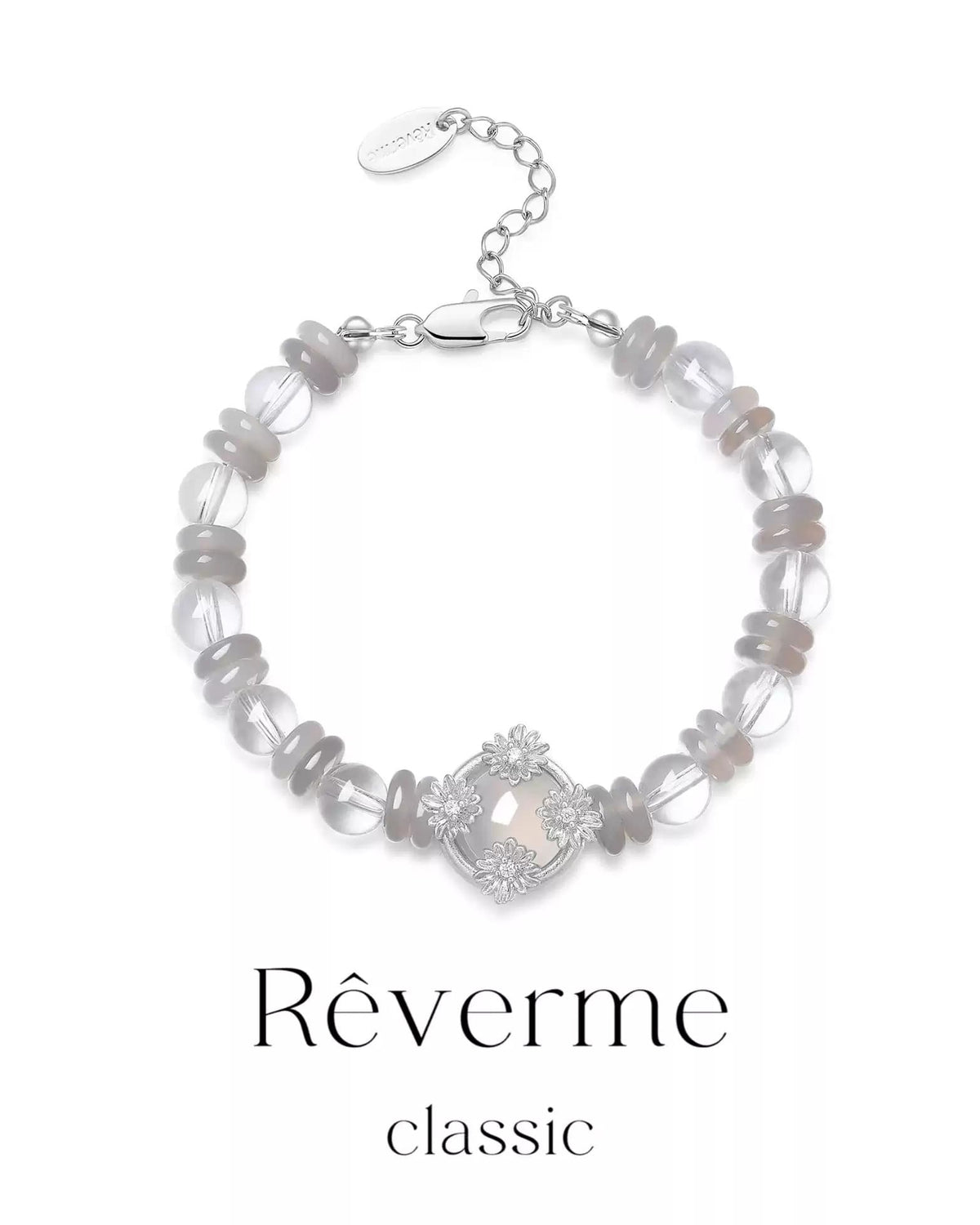 platinum-plated-flower-bead-bracelet