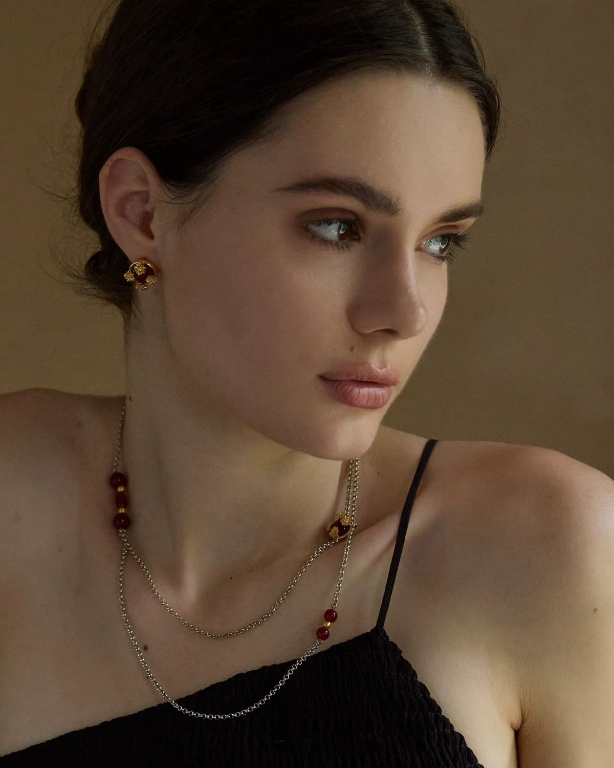 daisy-flower-curtain-earrings