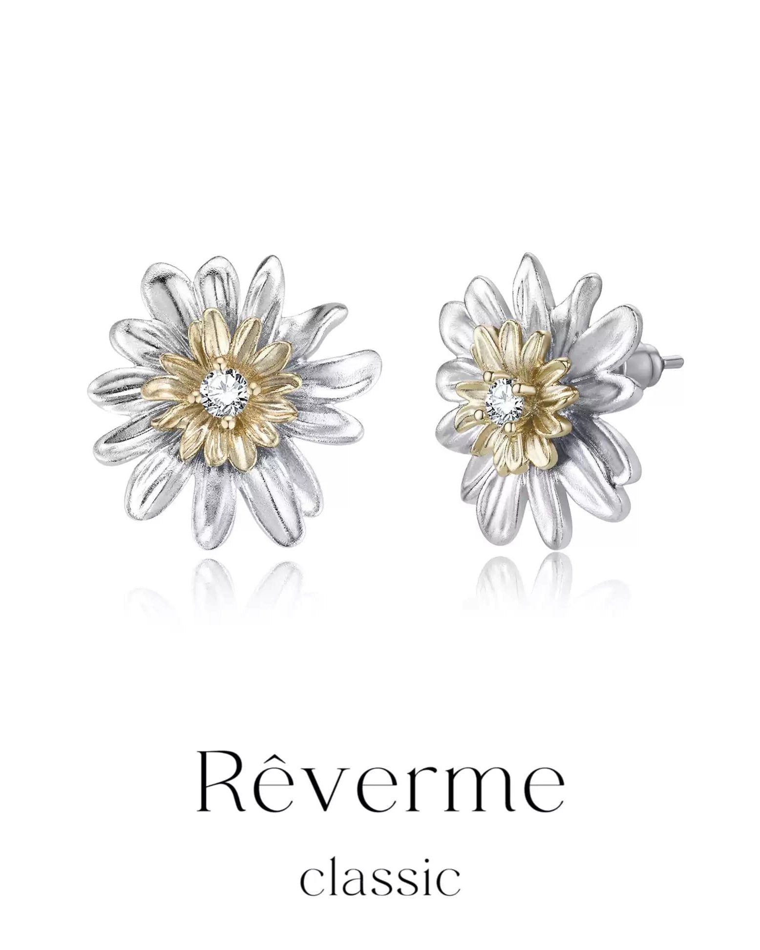 sandblasted-daisy-earrings-silver-pin