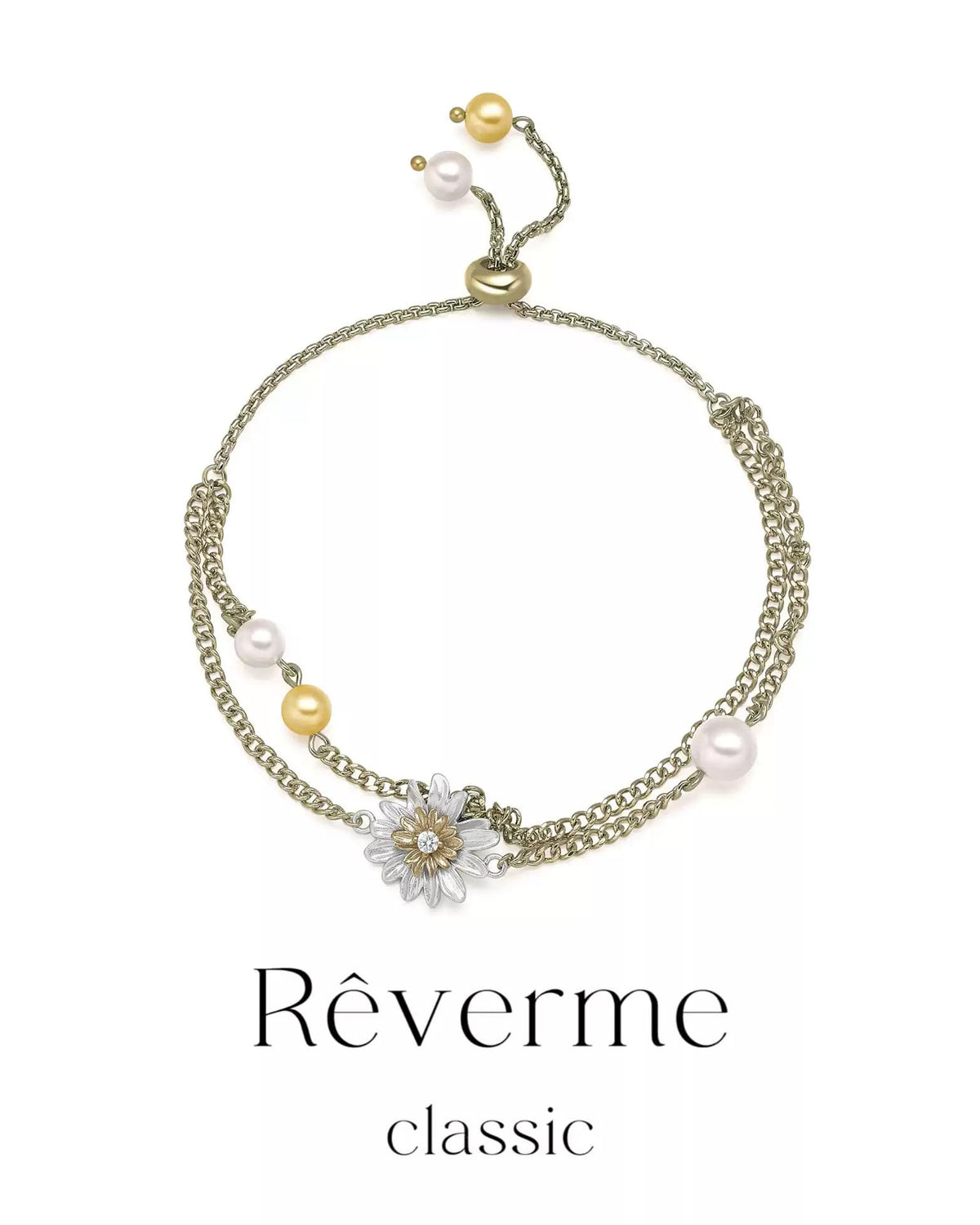 plated-white-gold-daisy-pearl-bracelet