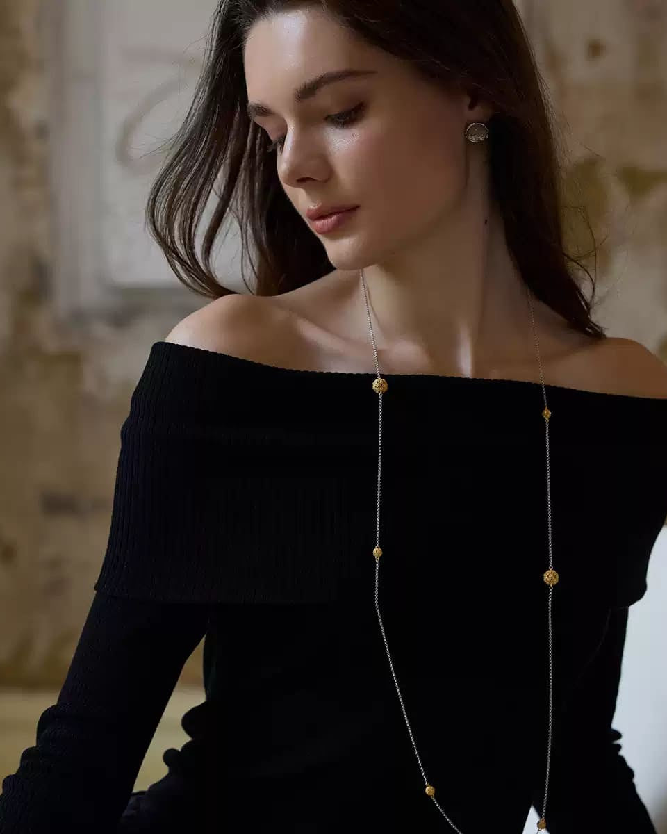 hollow-ball-long-necklace-women