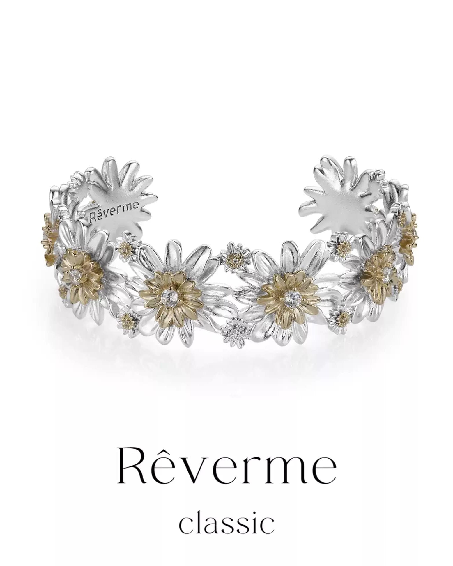 gold-silver-wide-daisy-bracelet